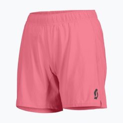 Spodenki do biegania damskie SCOTT Endurance LT. Czerwone szorty damskie Scott, bez wzorów, z elastanu. Za 179.99 zł.