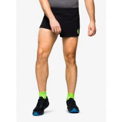 Spodenki do biegania męskie SCOTT SCO Split Shorts RC Run. Czarne szorty męskie Scott, bez kołnierzyka. Za 239.99 zł.