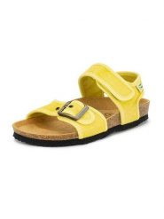 Natural world Sandały w kolorze żółtym rozmiar: 24. Żółte sandały damskie natural world, bez wzorów, bez obcasa. Za 121.99 zł.