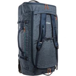 Torba podróżna Tatonka Duffle Roller 1. Niebieskie torebki klasyczne damskie Tatonka, bez wzorów, z materiału, bez dodatków. Za 929.99 zł.