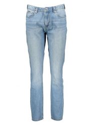 Pepe Jeans Dżinsy "Violet" - Tapered fit - w kolorze błękitnym rozmiar: W32/L30. Niebieskie jeansy damskie Pepe Jeans, z podwyższonym stanem. Za 196.70 zł.