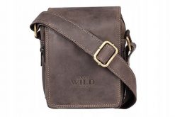 Listonoszka męska Always Wild 250591-MH brązowa. Brązowe saszetki męskie Always Wild, ze skóry. Za 159.99 zł.