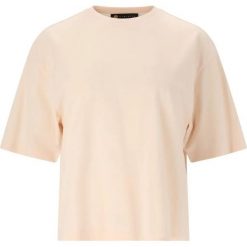T-shirt damski Athlecia London. Brązowe t-shirty damskie Athlecia, l, bez wzorów, z bawełny, bez kołnierzyka. Za 54.90 zł.