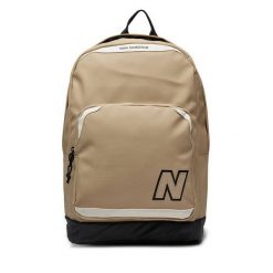 Plecak New Balance. Brązowe plecaki damskie New Balance, bez wzorów, sportowe. Za 209.99 zł.