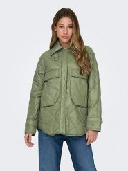 ONLY Parka w kolorze zielonym rozmiar: L. Zielone parki damskie Only, l, bez wzorów. Za 109.78 zł.
