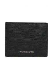 Tommy Hilfiger Portfel Th Business Saffi Mini Cc Wallet AM0AM14785 Czarny. Czarne portfele męskie Tommy Hilfiger, bez wzorów, ze skóry. Za 249.99 zł.