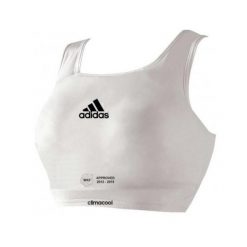 Biustonosz dla kobiet adidas WKF. Białe biustonosze Adidas, bez wzorów, z materiału. Za 287.45 zł.