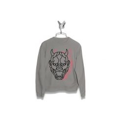 Bluza Japoński Demon Męska. Czarne bluzy bez kaptura damskie Failfake, m. Za 170.00 zł.