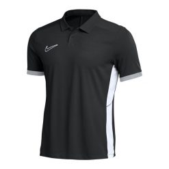 Męska Koszulka Polo Z Krótkim Rękawem DriFit Academy 25. Czarne koszulki polo męskie Nike, m, bez wzorów, z materiału, bez ramiączek. Za 78.00 zł.