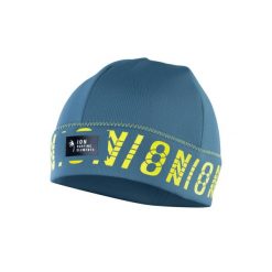 Czapka neoprenowa do sportów wodnych ION Logo Beanie. Niebieskie czapki męskie ION, bez wzorów, z materiału, sportowe. Za 159.99 zł.