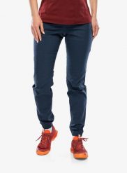 Spodnie wspinaczkowe damskie Ortovox Affinity Pants. Niebieskie spodnie materiałowe damskie ORTOVOX, bez wzorów, z bawełny. Za 461.99 zł.