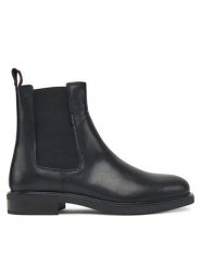 Vagabond Shoemakers Sztyblety Freya 6006-101-20 Czarny. Czarne botki damskie Vagabond Shoemakers, ze skóry, bez obcasa, na płaskiej podeszwie, bez zapięcia. Za 649.99 zł.