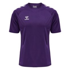 Koszulka sportowa męska Hummel Core XK Poly T-Shirt S/S. Białe t-shirty męskie HUMMEL, m, bez wzorów, z poliesteru, bez kołnierzyka. Za 77.00 zł.