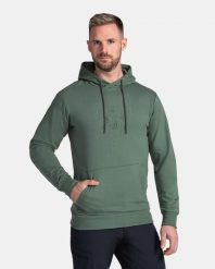 Bluza Kilpi Lagoa. Zielone bluzy z kapturem męskie Kilpi, m, z bawełny. Za 179.35 zł.