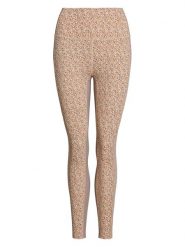 Rethinkit Legginsy sportowe "Beths" w kolorze jasnobrązowym ze wzorem rozmiar: M. Brązowe legginsy damskie Rethinkit, m, bez wzorów, z materiału. Za 153.71 zł.