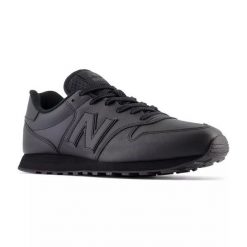 Buty New Balance GM500ZB2 czarne. Czarne buty sportowe na co dzień męskie z gumy, bez zapięcia. Za 451.81 zł.