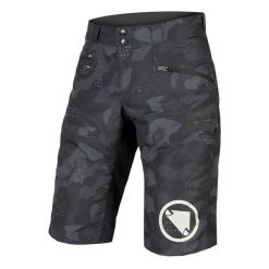 Szorty Endura SingleTrack II. Czarne szorty męskie ENDURA, z materiału, bez kołnierzyka. Za 511.99 zł.