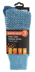 2058 Trespass Thermski Ultra grube skarpety z wyściełką frotte Nordic Stripe. Żółte skarpetki męskie 2117 OF SWEDEN, bez wzorów, z dzianiny. Za 96.99 zł.