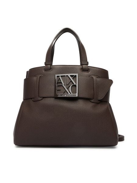 Armani Exchange Torebka XW000285 AF11902 U6018 Brązowy. Brązowe torebki klasyczne damskie Armani Exchange, bez wzorów, ze skóry, bez dodatków. Za 709.99 zł.