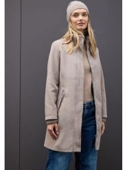 Cecil Płaszcz przejściowy w kolorze szarym rozmiar: 38. Szare płaszcze damskie Cecil, bez wzorów. Za 349.73 zł.