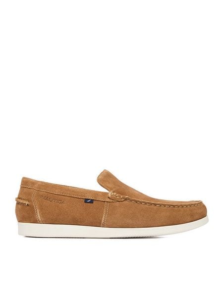 Nautica Mokasyny EOHP-BARI-22 MB Brązowy. Brązowe mokasyny męskie Nautica, ze skóry. Za 349.99 zł.