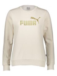 Puma Bluza "Essentials+" w kolorze beżowym rozmiar: L. Brązowe bluzy bez kaptura damskie Puma, l. Za 127.35 zł.