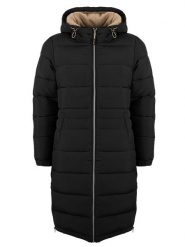 Roadsign Płaszcz pikowany w kolorze czarnym rozmiar: M. Czarne płaszcze damskie Roadsign, m, bez wzorów. Za 152.98 zł.