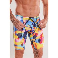 Spodenki treningowe do kolan Zerod Brushwave - jammery. Kąpielówki męskie ZEROD, m, bez wzorów, do pływania. Za 215.00 zł.