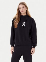 On Bluza Club Hoodie 1WE1004 Czarny Relaxed Fit. Czarne bluzy bez kaptura damskie On, xs, z bawełny. Za 499.99 zł.
