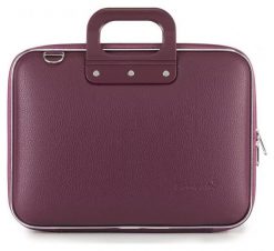 Torba Bombata Classic 13''-14'' plum purple. Fioletowe torby na laptopa damskie Bombata, bez wzorów. Za 279.00 zł.