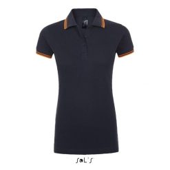 Damska koszulka polo Sol's Pasadena. Brązowe bluzki damskie SOL'S, s, bez wzorów, z bawełny, bez kołnierzyka, bez ramiączek. Za 134.50 zł.