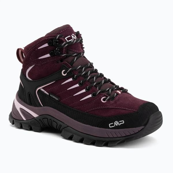 Buty trekkingowe damskie CMP Rigel 2.0 Mid Waterproof. Czerwone obuwie trekkingowe damskie CMP. Za 436.13 zł.