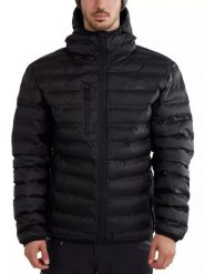 Kurtka męska Fundango Mogollon Light Weight Padded. Czarne kurtki męskie Fundango, m, bez wzorów, z materiału, sportowe, z kapturem. Za 399.90 zł.