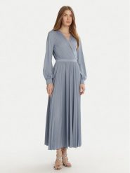 Marella Sukienka dzianinowa Cascia 2513621091 Niebieski Regular Fit. Niebieskie sukienki damskie Marella, xl, bez wzorów, z dzianiny, bez kołnierzyka, bez ramiączek. Za 999.99 zł.