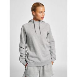 Bluza fitness damska Hummel red Heavy z kapturem. Niebieskie bluzy sportowe damskie HUMMEL, s. Za 201.00 zł.