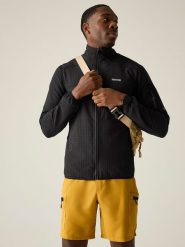 Regatta Kurtka polarowa "Baslinn" w kolorze czarnym rozmiar: L. Czarne kurtki męskie Regatta, l, bez wzorów, z materiału, bez kaptura. Za 136.78 zł.