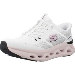 Buty SKECHERS SLIP - INS STEP ALTUS FAST LANE Biały. Białe trampki i tenisówki damskie Skechers, bez wzorów, z syntetyku. Za 462.50 zł.