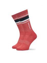 Karhu Skarpety długie KA00108 Czerwony. Czerwone skarpetki damskie karhu, bez wzorów, z bawełny. Za 99.99 zł.