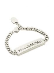 KARL LAGERFELD Bransoletka 226W3942 Srebrny. Szare biżuteria dla mężczyzn Karl Lagerfeld, srebrne. Za 669.99 zł.