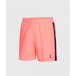 Męskie spodenki Tenis/Padel Performance – Melon Navy. Czerwone szorty męskie NORDICDOTS, bez wzorów, z elastanu, sportowe. Za 185.00 zł.
