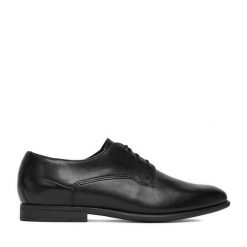 Półbuty Lasocki. Czarne buty wizytowe męskie Lasocki, bez zapięcia. Za 249.99 zł.