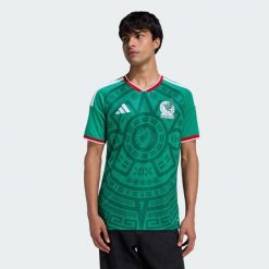 Koszulka podstawowa Meksyk 26. Zielone t-shirty sportowe męskie Adidas, bez ramiączek, do piłki nożnej, climacool (adidas). Za 439.00 zł.