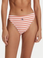 Calvin Klein Swimwear Dół od bikini LV00Q61147 Pomarańczowy. Brązowe bikini damskie Calvin Klein Swimwear, bez wzorów. Za 189.99 zł.