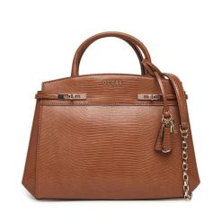 Torebka Guess. Brązowe torebki klasyczne damskie Guess, z aplikacjami, bez dodatków. Za 679.99 zł.