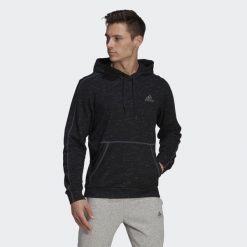 Bluza adidas Mel HD M GK8910. Czarne bluzy sportowe męskie Adidas, m, z bawełny. Za 229.00 zł.
