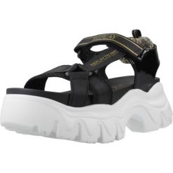 Sandały REPLAY JUYCE JR Czarny. Czarne obuwie trekkingowe damskie Replay, bez wzorów, z syntetyku, bez obcasa. Za 277.99 zł.