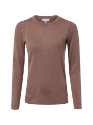 Brookshire Sweter z dzianiny merino Kobiety Wełna brązowy, XL. Brązowe swetry klasyczne damskie brookshire, xl, z dzianiny, bez kołnierzyka. Za 249.95 zł.