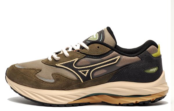Buty męskie Mizuno Wave Rider. Brązowe obuwie do biegania damskie Mizuno, mizuno wave. Za 789.99 zł.