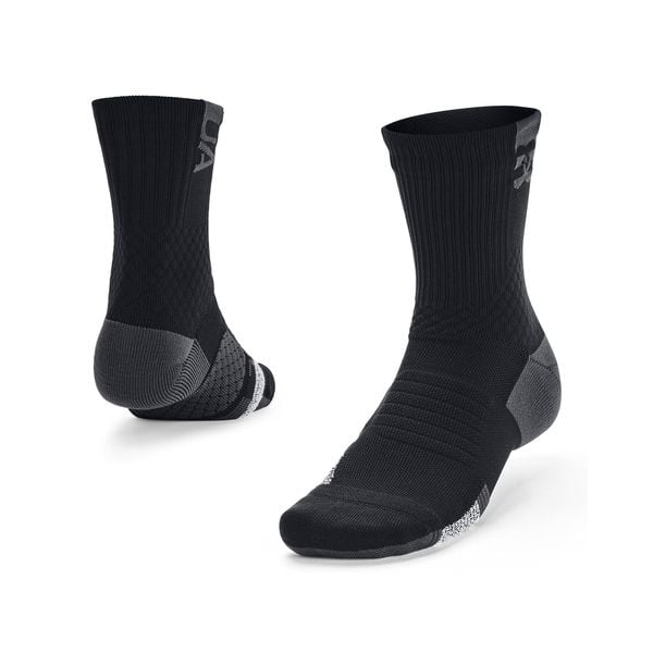 Skarpety Unisex Under Armour UA AD Playmaker 1pk 1376229. Czarne skarpetki damskie Under Armour, bez wzorów, z dzianiny. Za 82.40 zł.