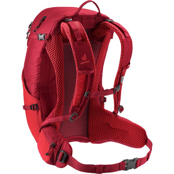 DEUTER Plecak turystyczny Futura 27 cherry-masala. Czerwone plecaki damskie Deuter, bez wzorów, z materiału. Za 787.55 zł.